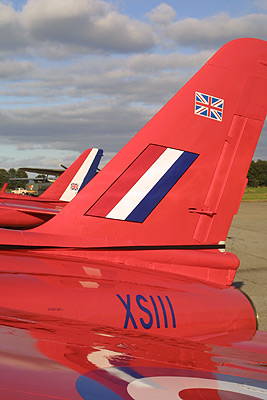 Some welcome colour at the end of the day