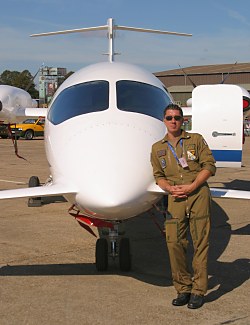 At least he brought the sun with him!