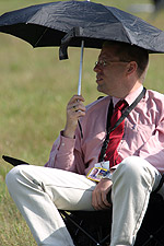 Brolly good show though