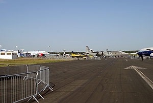 Empty static park - a sign of the times