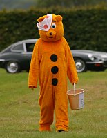 A rather forlorn looking Pudsey was to be seen...