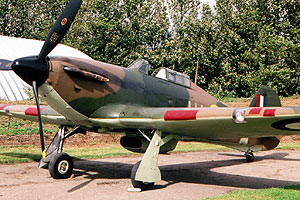 HAC's Hurricane in the fighter pen