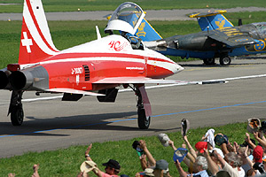 The crowd was enthusiastic!