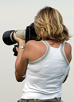 Cameras were plentiful, but the high humidity made sharp pictures impossible. Pic by Guy Harvey