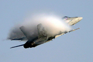 Typical Hornet pose at Payerne