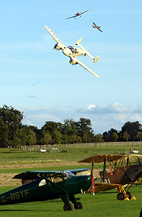 Miles Gemini on a strafing run