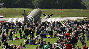 A healthy crowd, so hopefully we'll be back next year