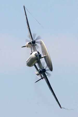 The E-2C Hawkeye - pic by Robin
