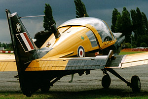 Bulldog XX537/G-CBCB. Pic by Andrew