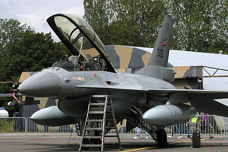 Outside the Squadron's tin shed