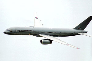 RNZAF Boeing 757 - pic by Andrew