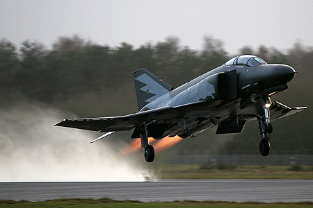 F-4F 37+11 lifts off from Hopsten