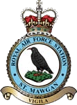 RAF St Mawgan - crest courtesy RAF Marham website