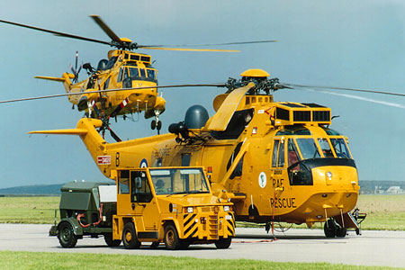 Sea King action