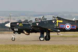 ZF169 is the first aircraft to wear sponsor's logo