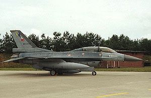 THK F-16D at Eggebek