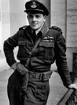 A young Beaumont joins the RAF