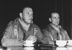 Bee (left) in his TSR2 days