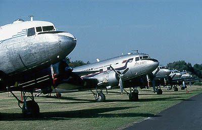 The reason for going. ‘DC-3 Meeting and Big Bird Fly-In’ at Malmo-Sturup